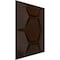 Ekena Millwork 19 5/8in. W x 19 5/8in. H Colony EnduraWall Decorative 3D Wall Panel Covers 2.67 Sq. Ft. WP20X20CYAMB - alternate 2